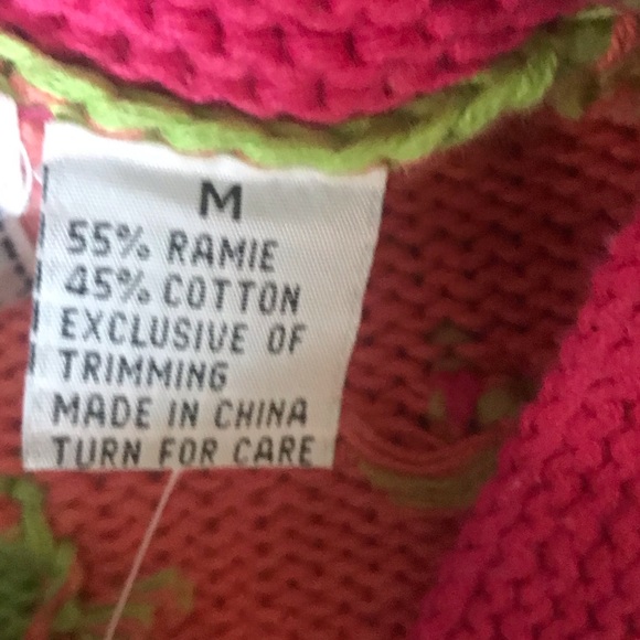 Handknits by storybook kruts sweater size M - Picture 5 of 6